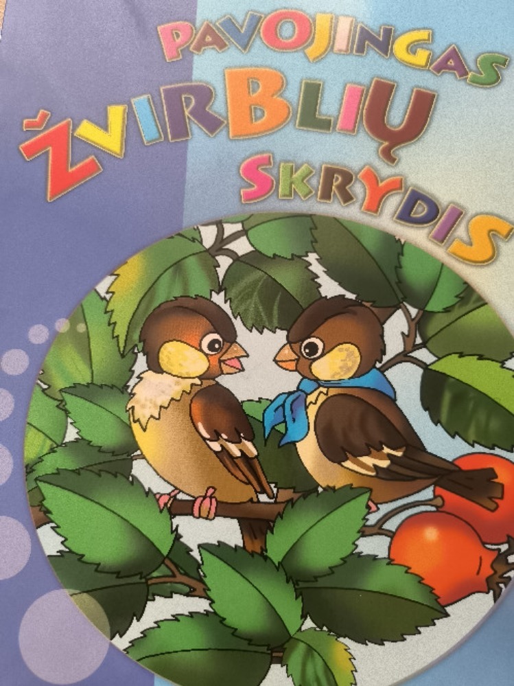 Pavojingas žvirblių skrydis