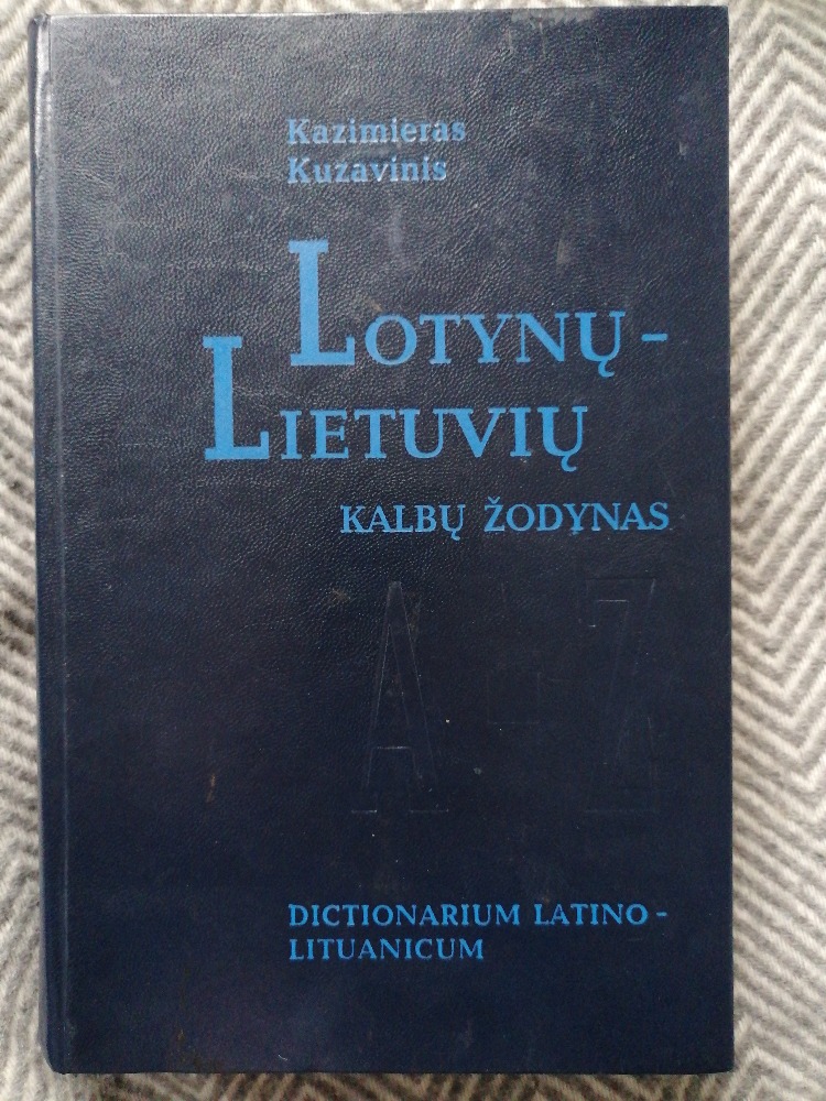 Lotynų - lietuvių kalbų 