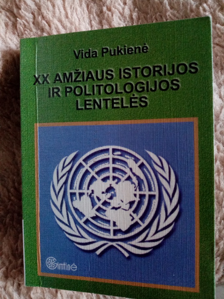 XX amžiaus istorijos ir politologojos lentelės 