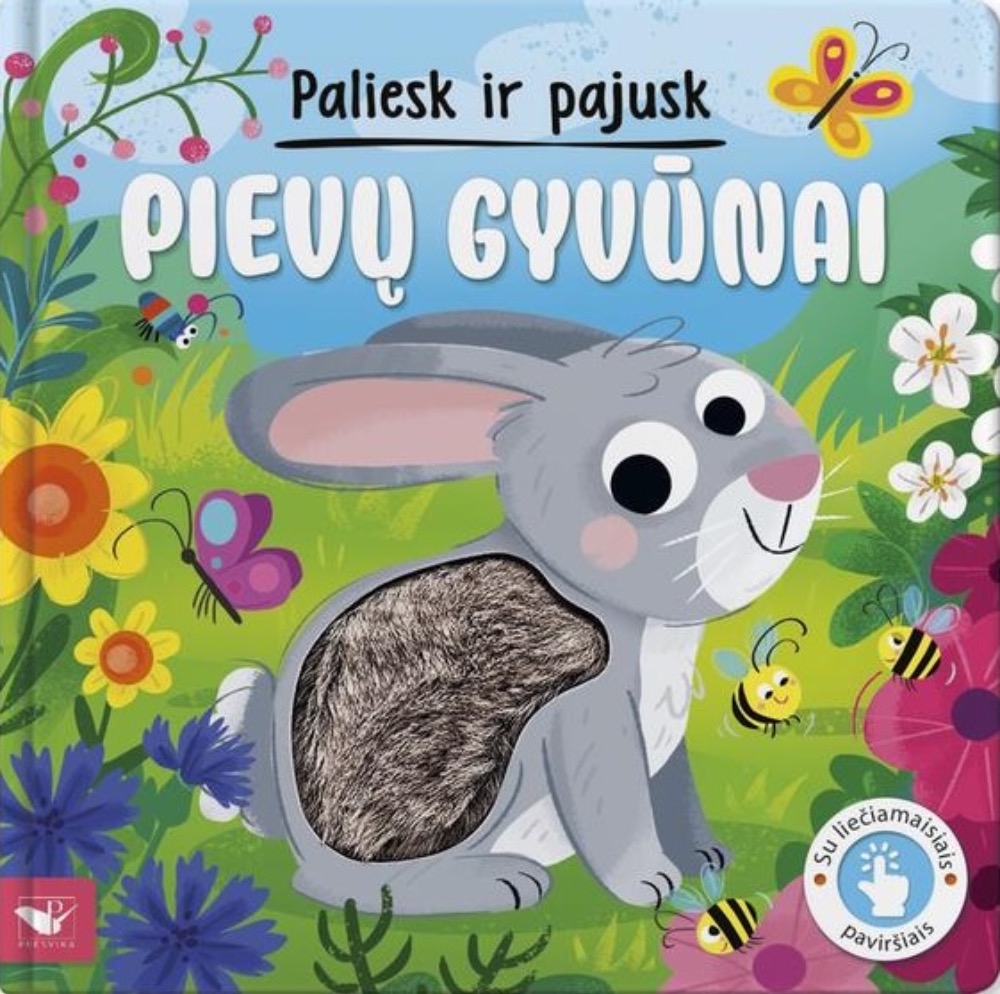 Paliesk ir pajusk. Pievų gyvūnai