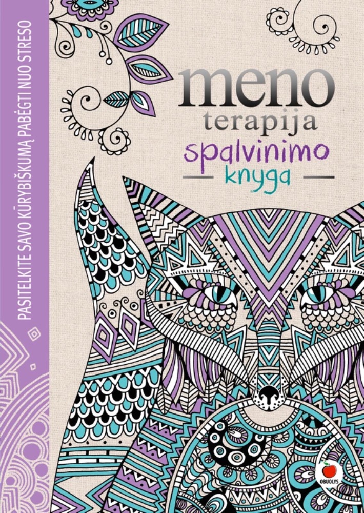 Meno terapija. Spalvinimo knyga