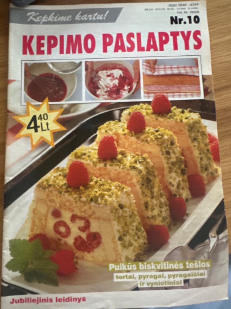 Kepimo paslaptys Nr. 10