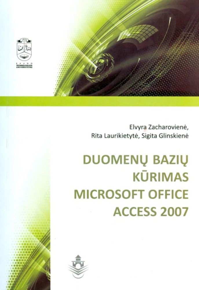 Duomenų bazių kūrimas Microsoft Office Access 2007