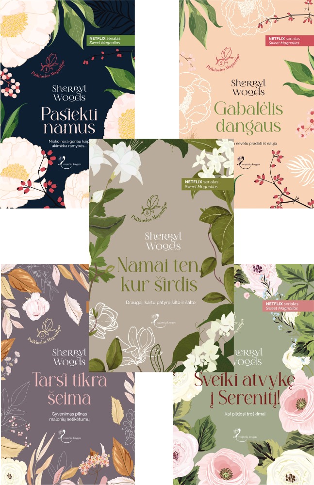 Puikiosios Magnolijos. 1–5 knygos