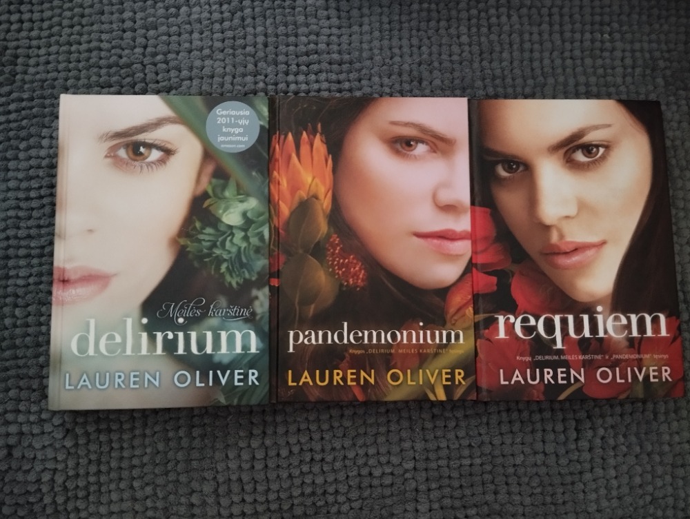 Trilogija Meilės karštinė Delirium, Pandemonium, Requiem