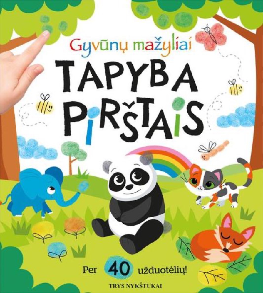 Tapyba pirštais. Gyvūnų mažyliai