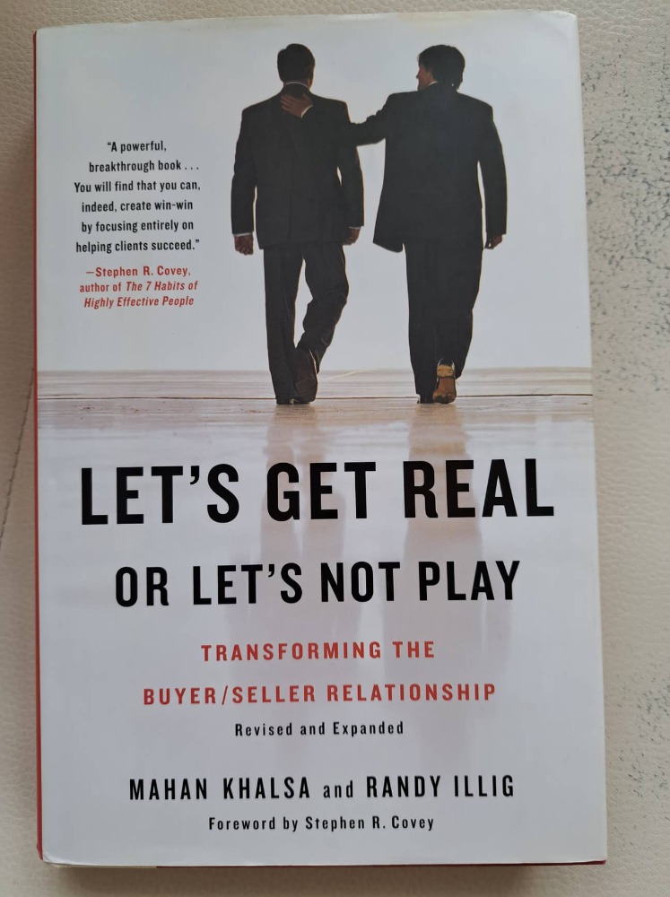 Let's Get Real or Let's Not Play