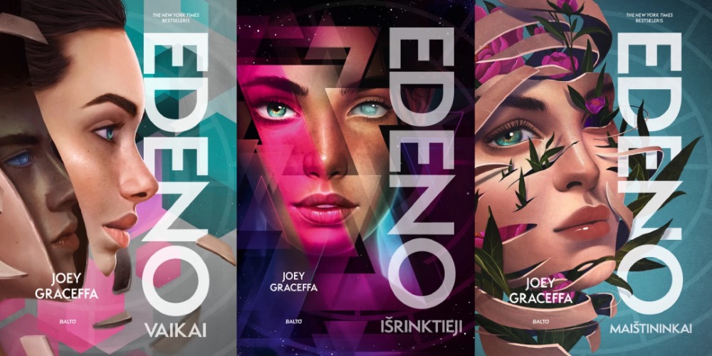 Trilogija „Edenas“: Edeno vaikai + Edeno išrinktieji + Edeno maištininkai