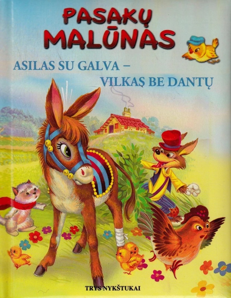 Pasakų malūnas. Asilas su galva – vilkas be dantų