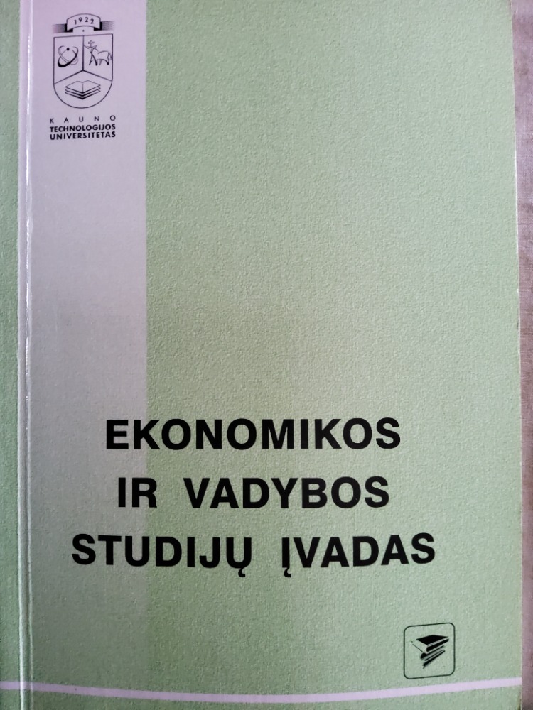 Ekonomikos ir vadybos studijų įvadas