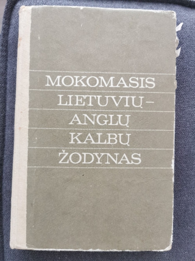 Mokomasis lietuvių-anglų kalbų žodynas