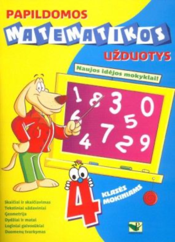 Papildomos matematikos užduotys 4 klasės mokiniams