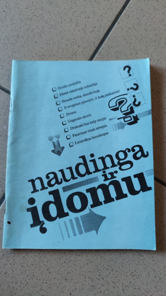 Naudinga ir įdomu