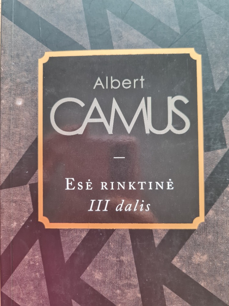 Esė rinktinė III dalis