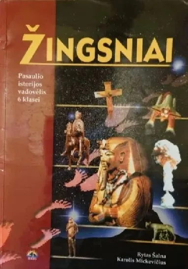 Žingsniai. Pasaulio istorijos vadovėlis 6 klasei